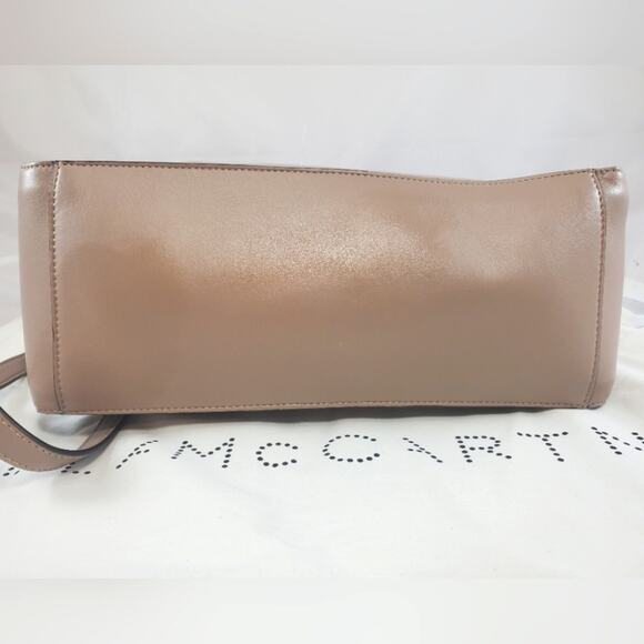 NWT$1,195 Stella McCartney Medium Stella Logo Faux Leather Tote Crossbody Bag - Picture 11 of 16